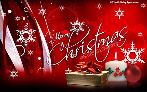 Awesome Red Christmas Wallpapers .